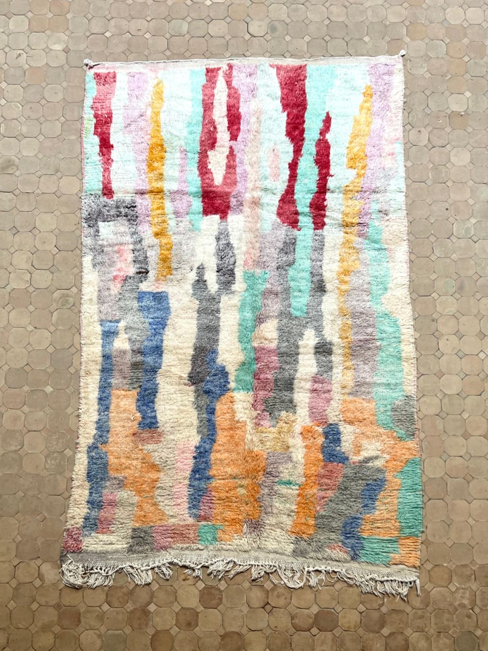 Moroccan Azilal Rug 255x150cm