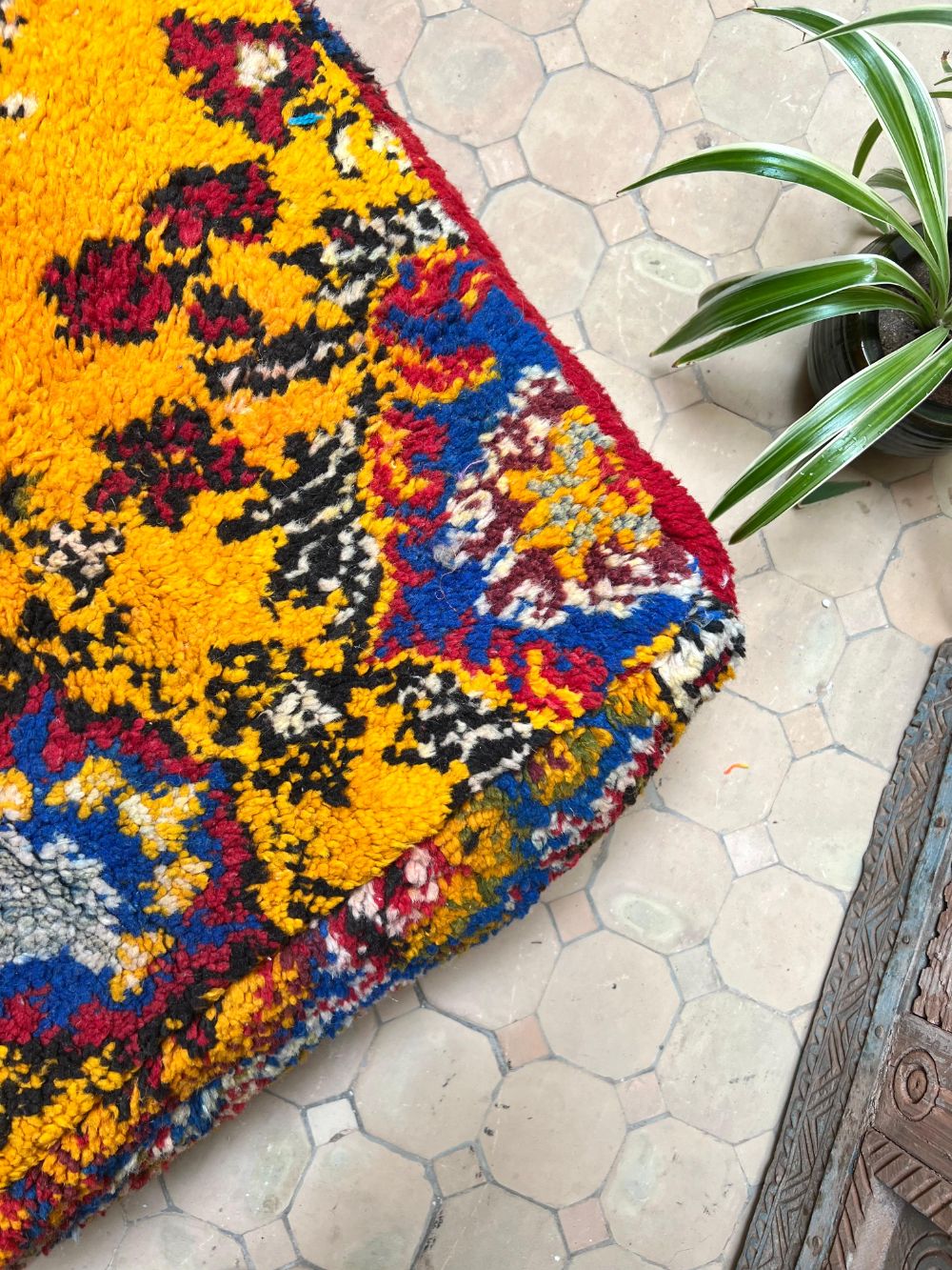 Moroccan Vintage Pouf