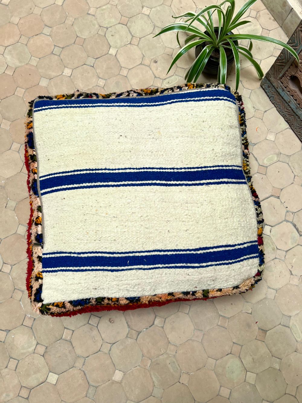 Moroccan Vintage Pouf