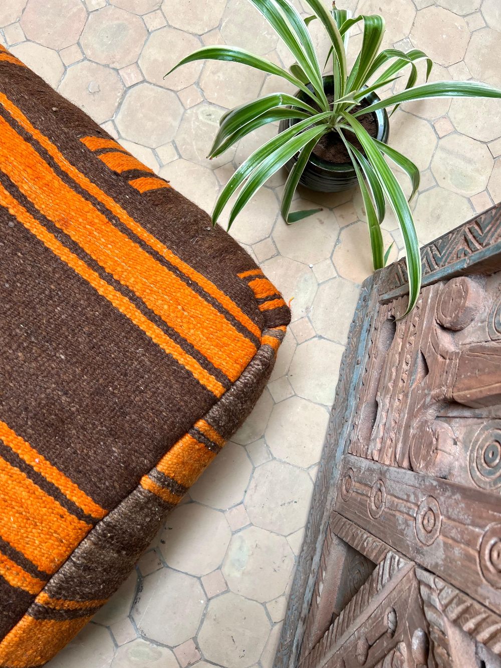 Marokkolainen Hanbel pouf