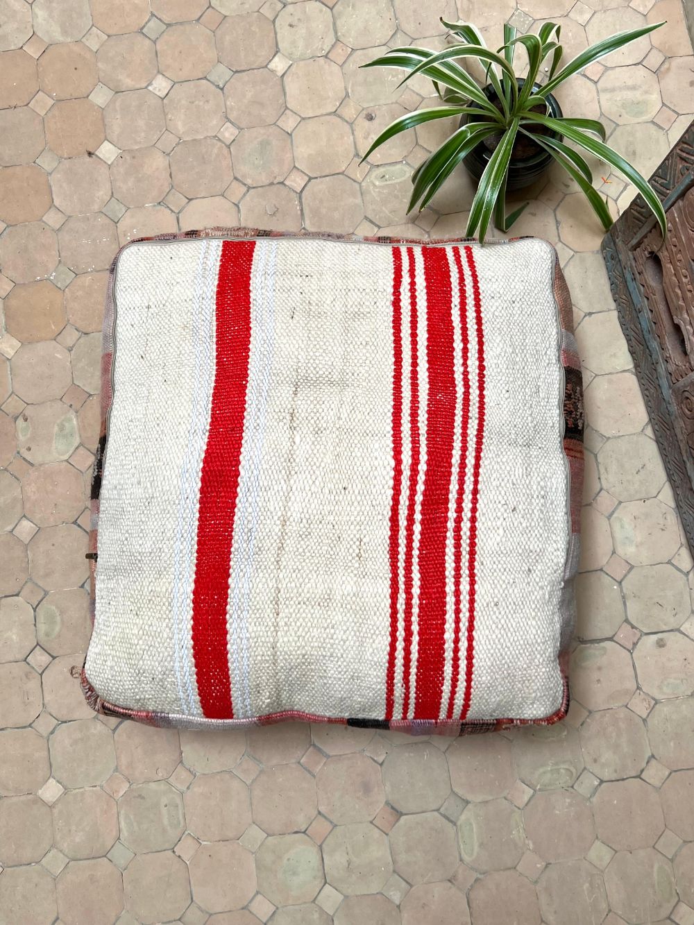 Moroccan Hanbel Pouf