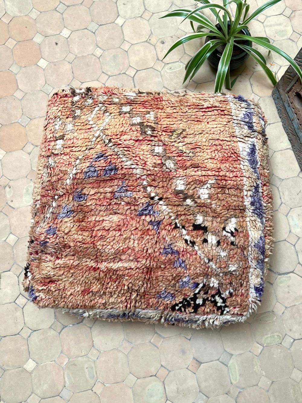 Marokkolainen vintage pouf