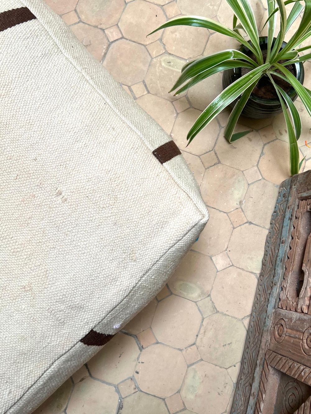 Moroccan Hanbel Pouf
