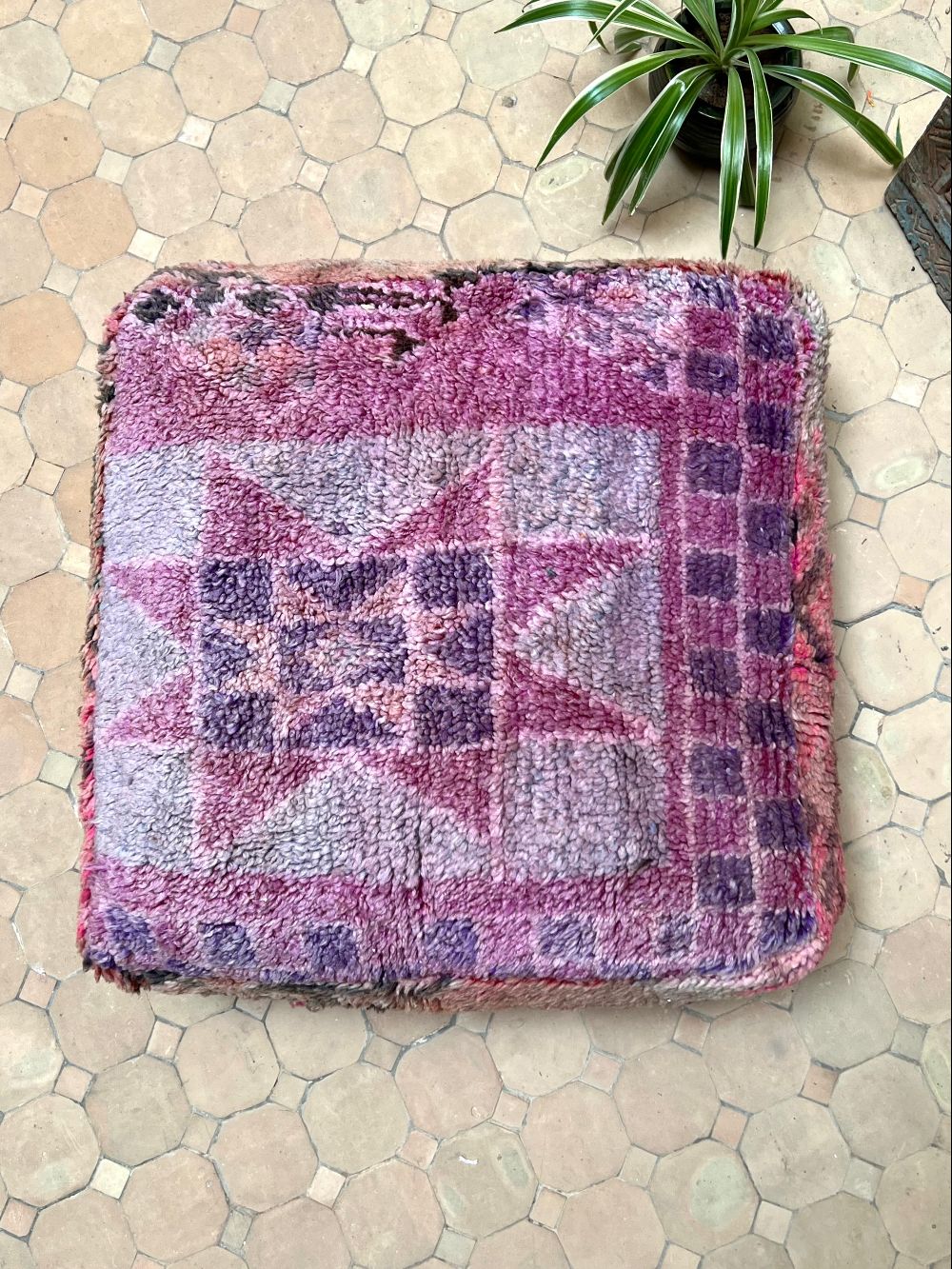 Marokkolainen vintage pouf