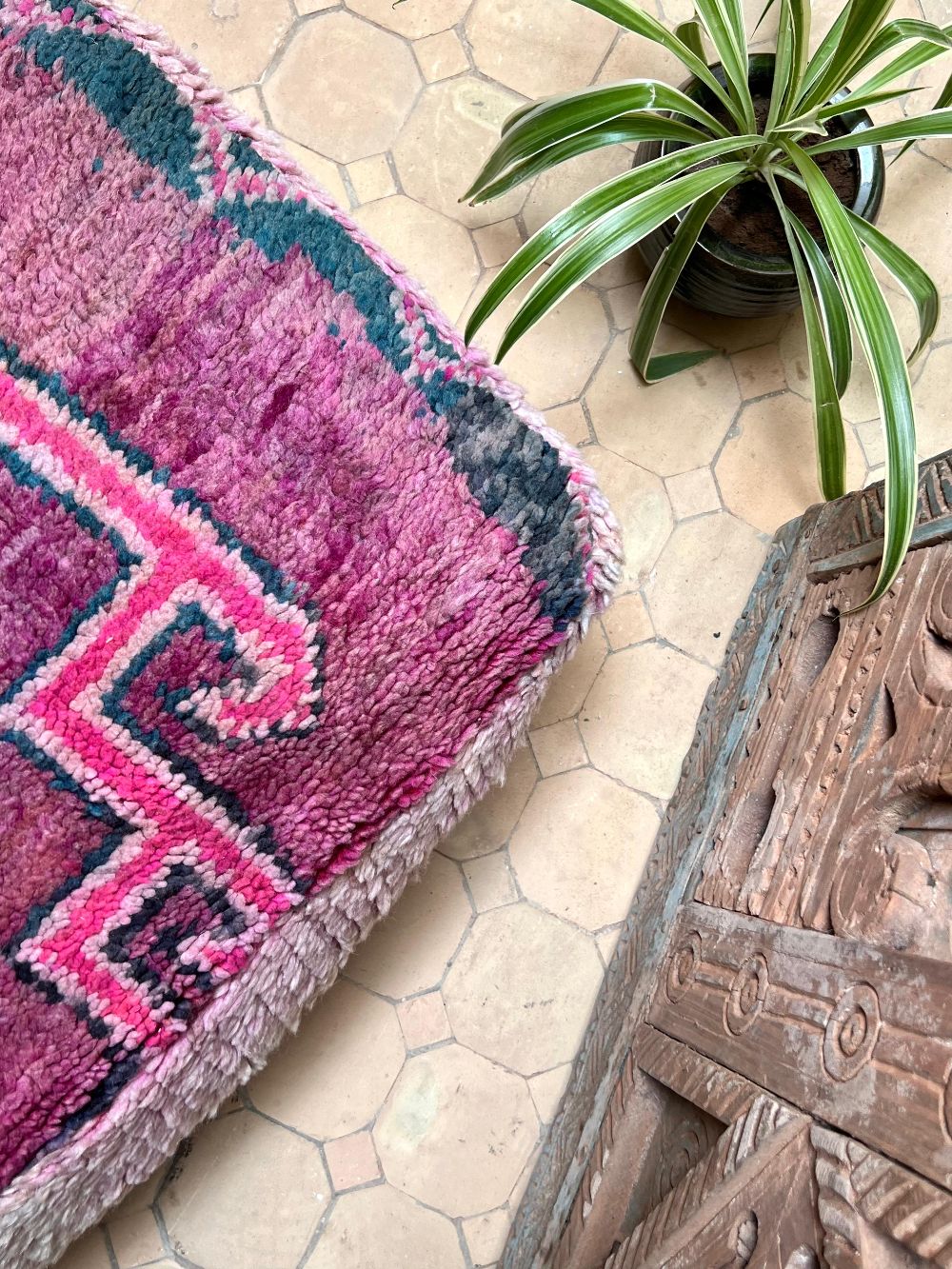 Moroccan Vintage Pouf