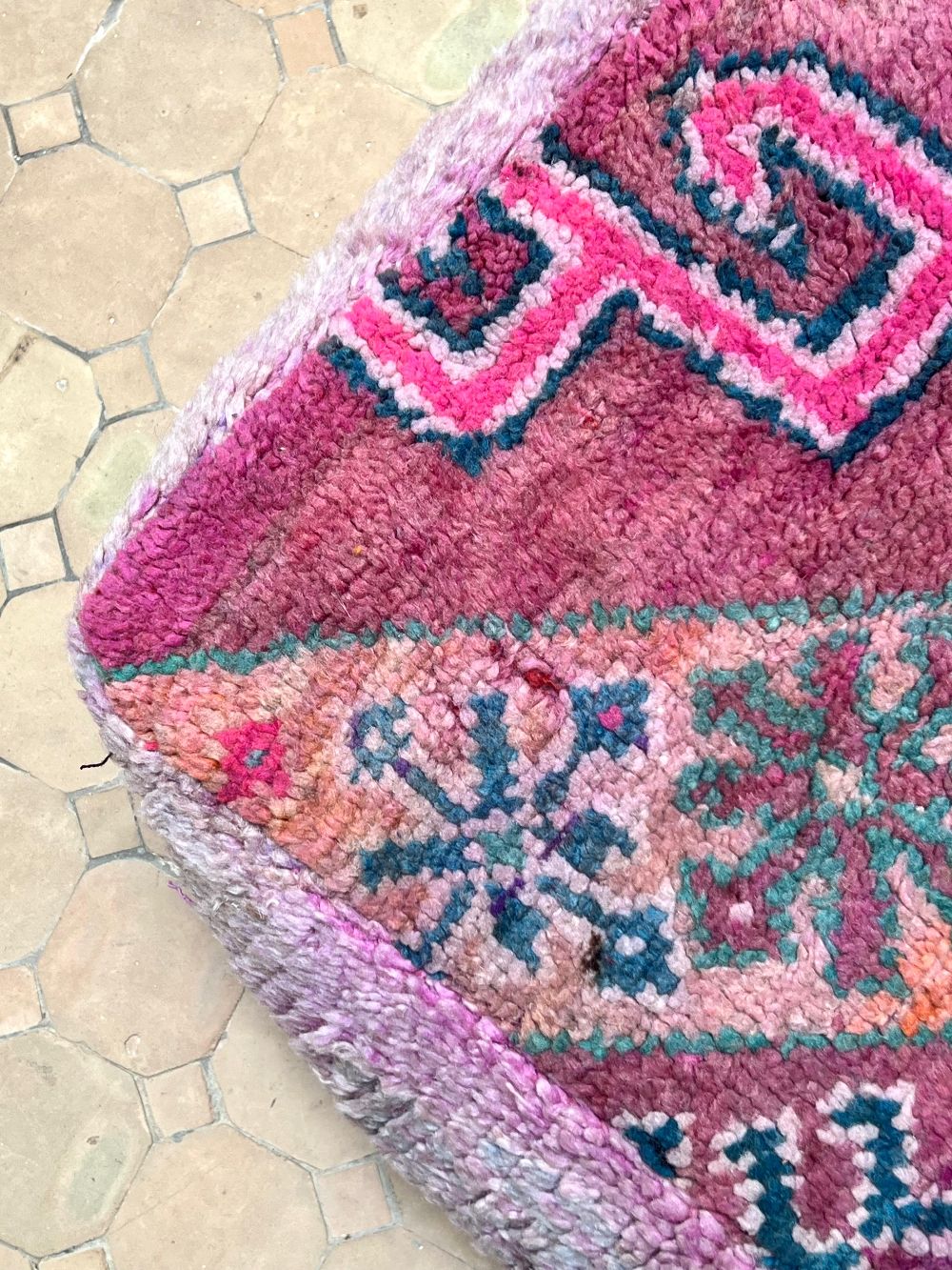 Marokkolainen vintage pouf