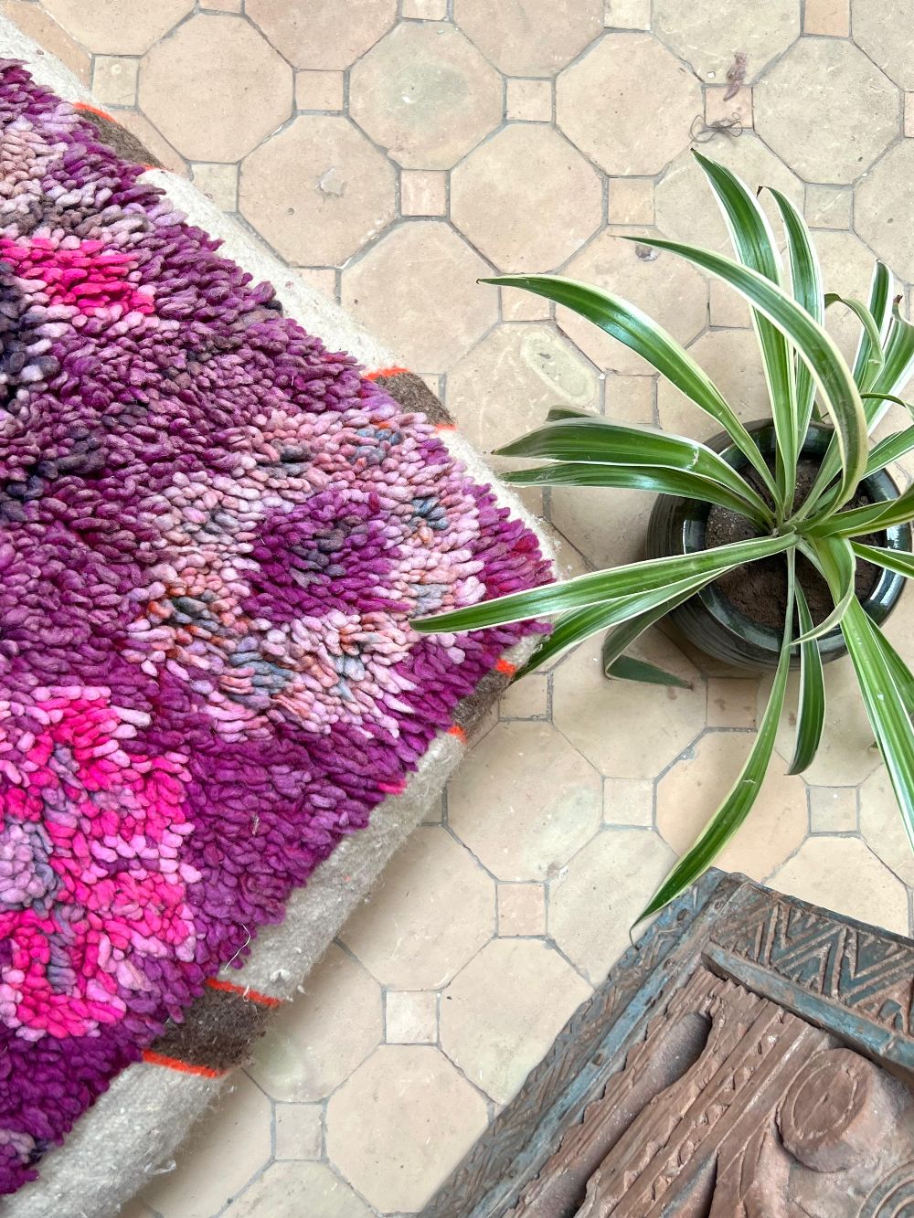 Moroccan Vintage Pouf