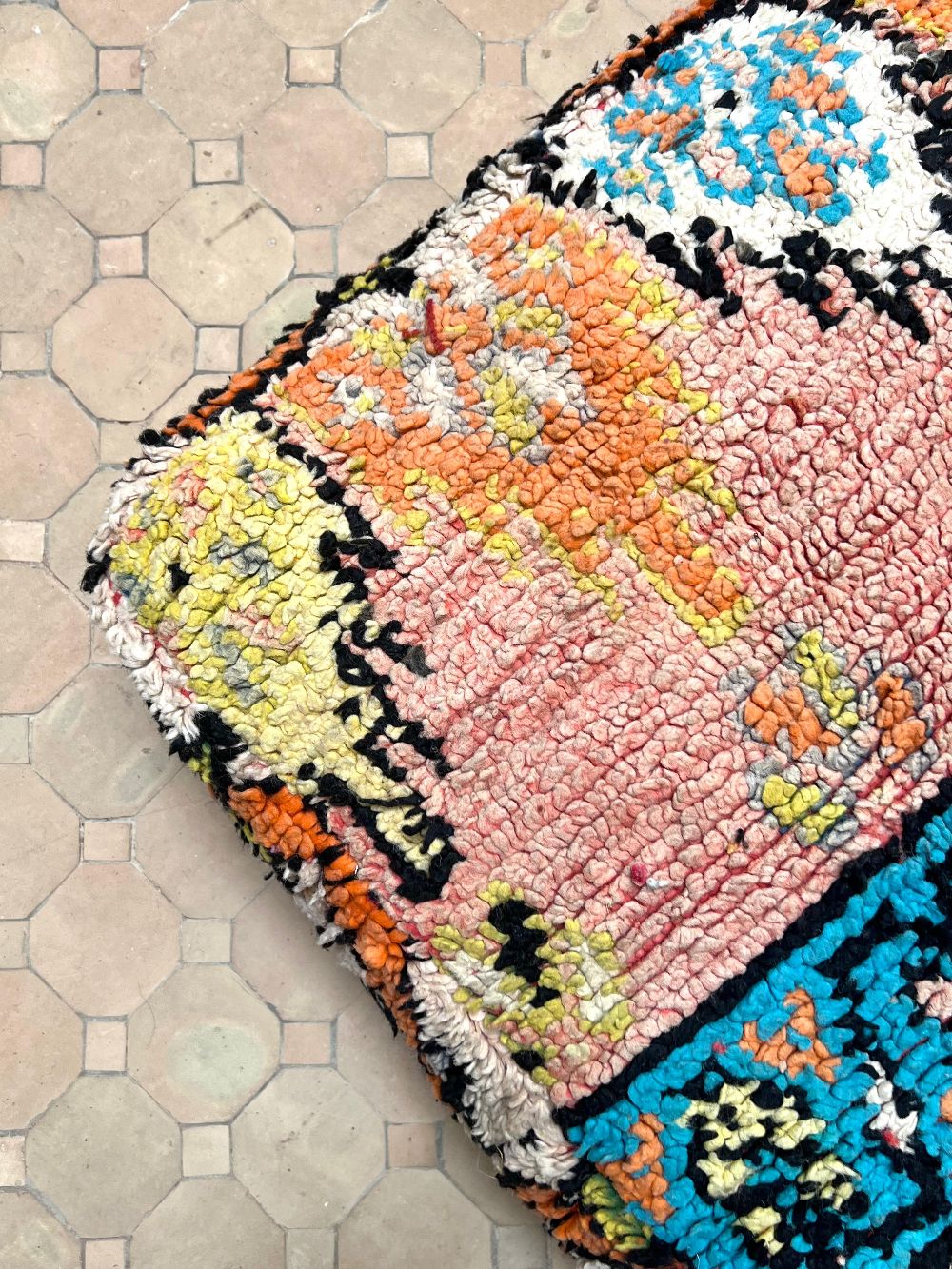 Marokkolainen vintage pouf