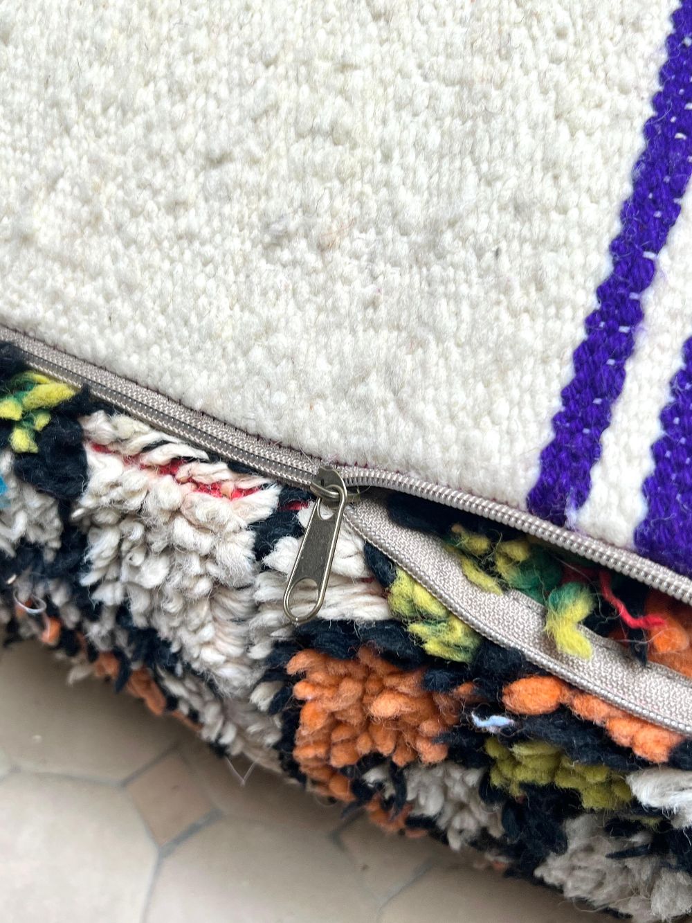Moroccan Vintage Pouf