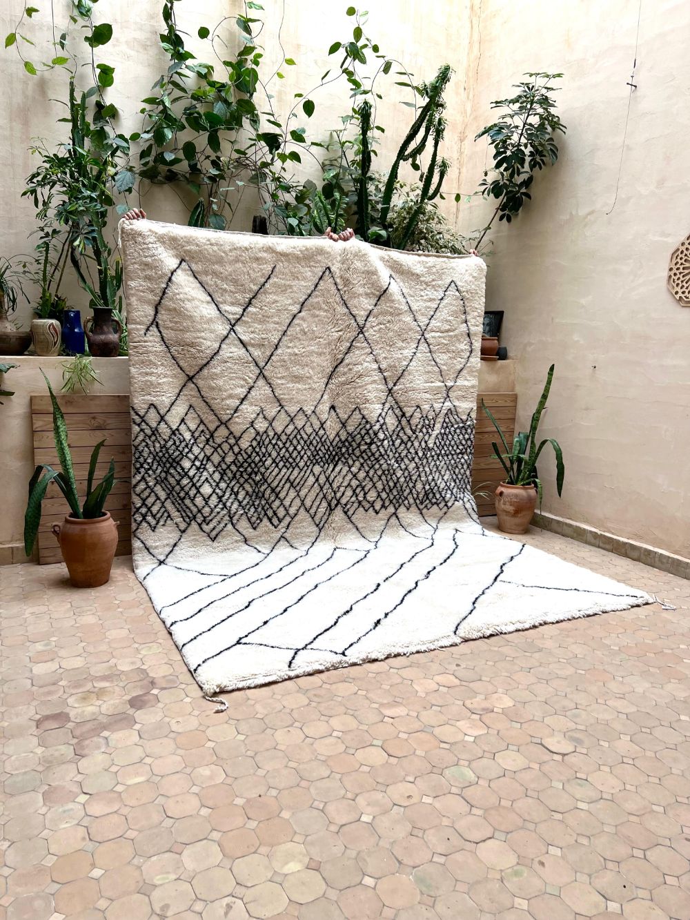 Marokkolainen Mrirt matto 305x225cm