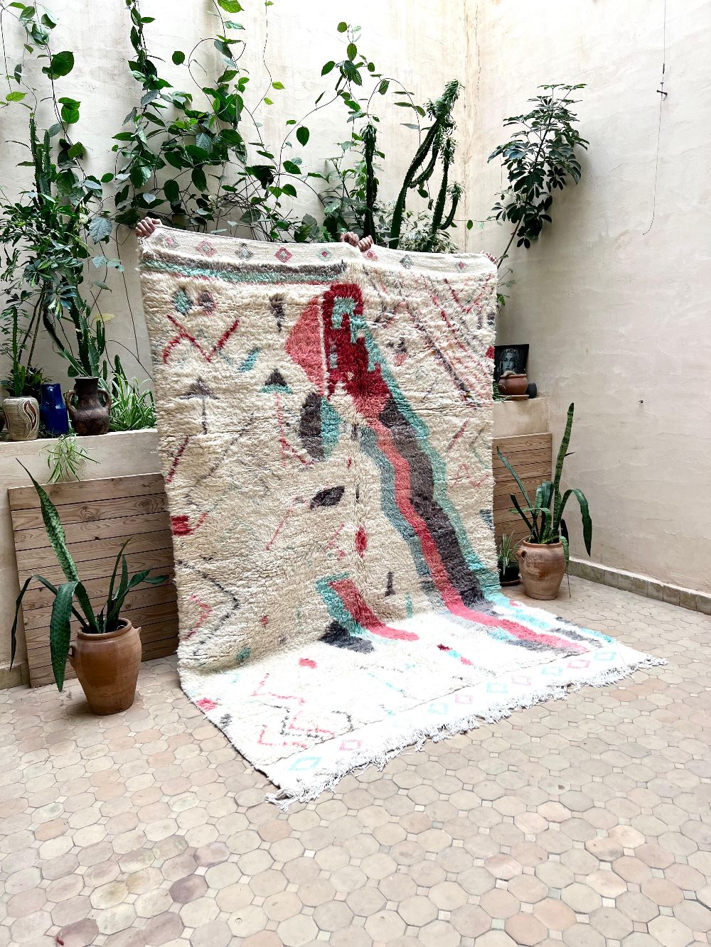 Moroccan Azilal Rug 290x195cm