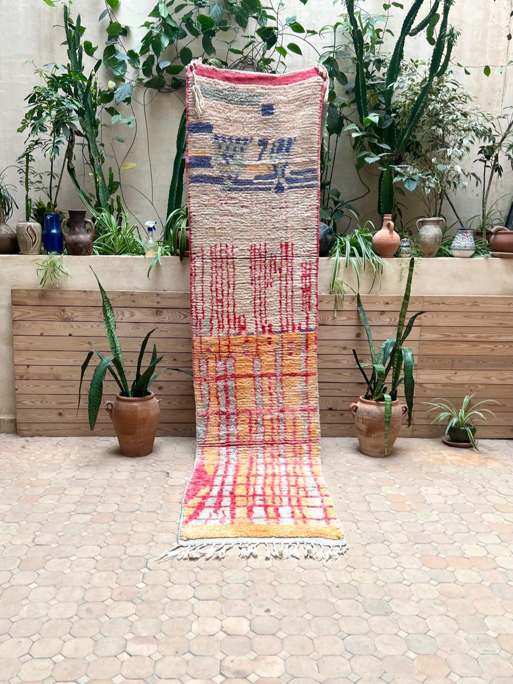 Moroccan Boujaad Runner 295x70cm