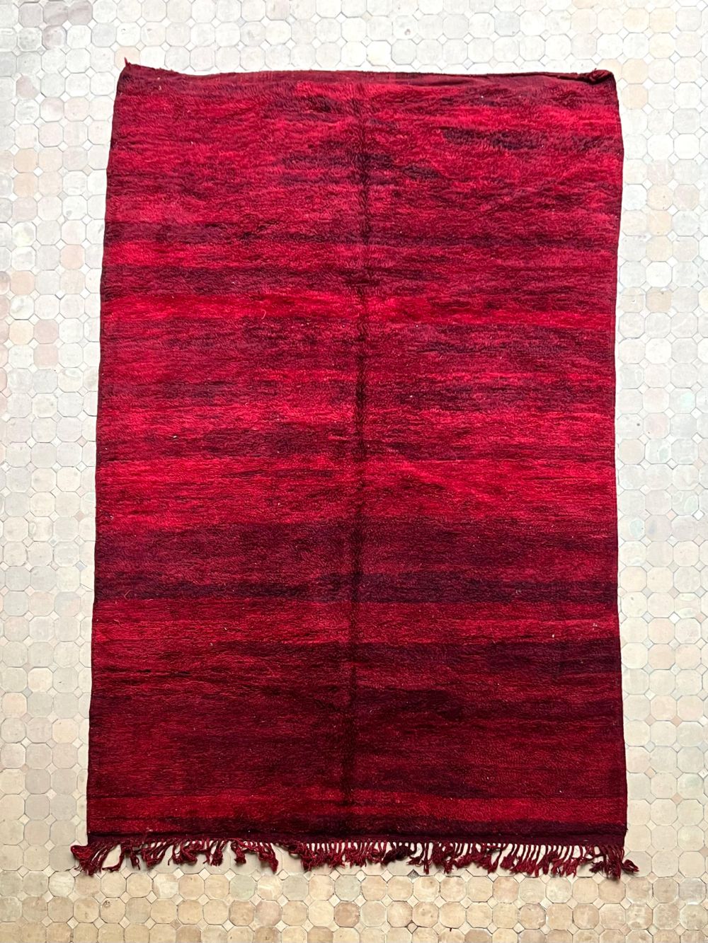 Moroccan Vintage Monochrome Rug 300x195cm