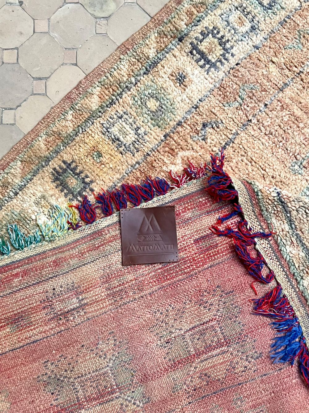 Marokkolainen vintage Boujaad matto 275x145cm