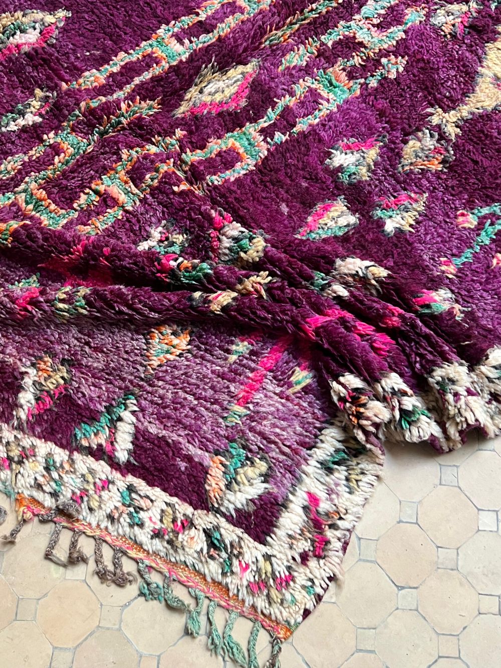 Moroccan Vintage Boujaad Rug 270x180cm