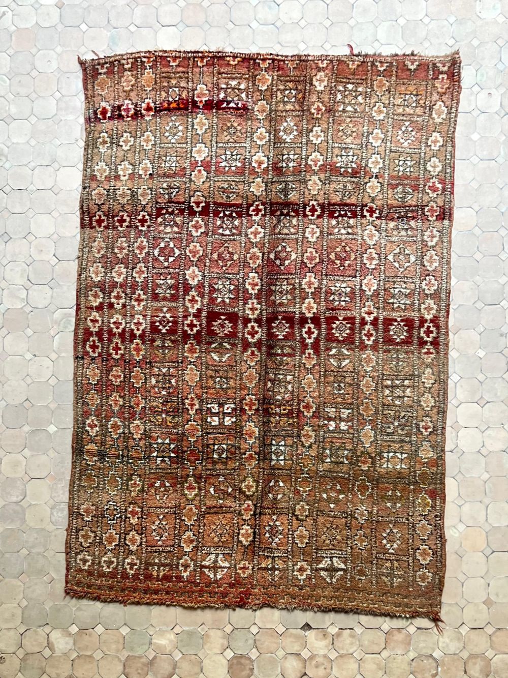 Moroccan Vintage Taznakht Rug 225x145cm