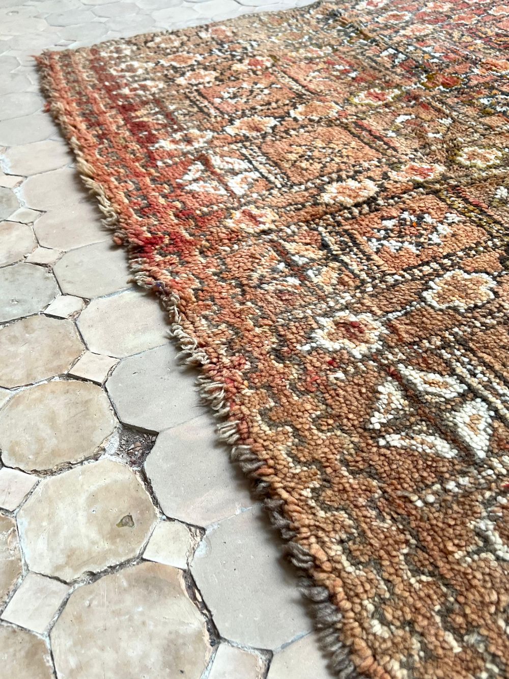 Moroccan Vintage Taznakht Rug 225x145cm