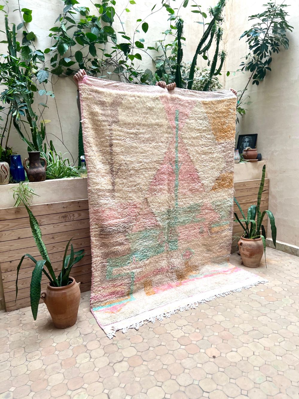 Moroccan Azilal Rug 230x165cm