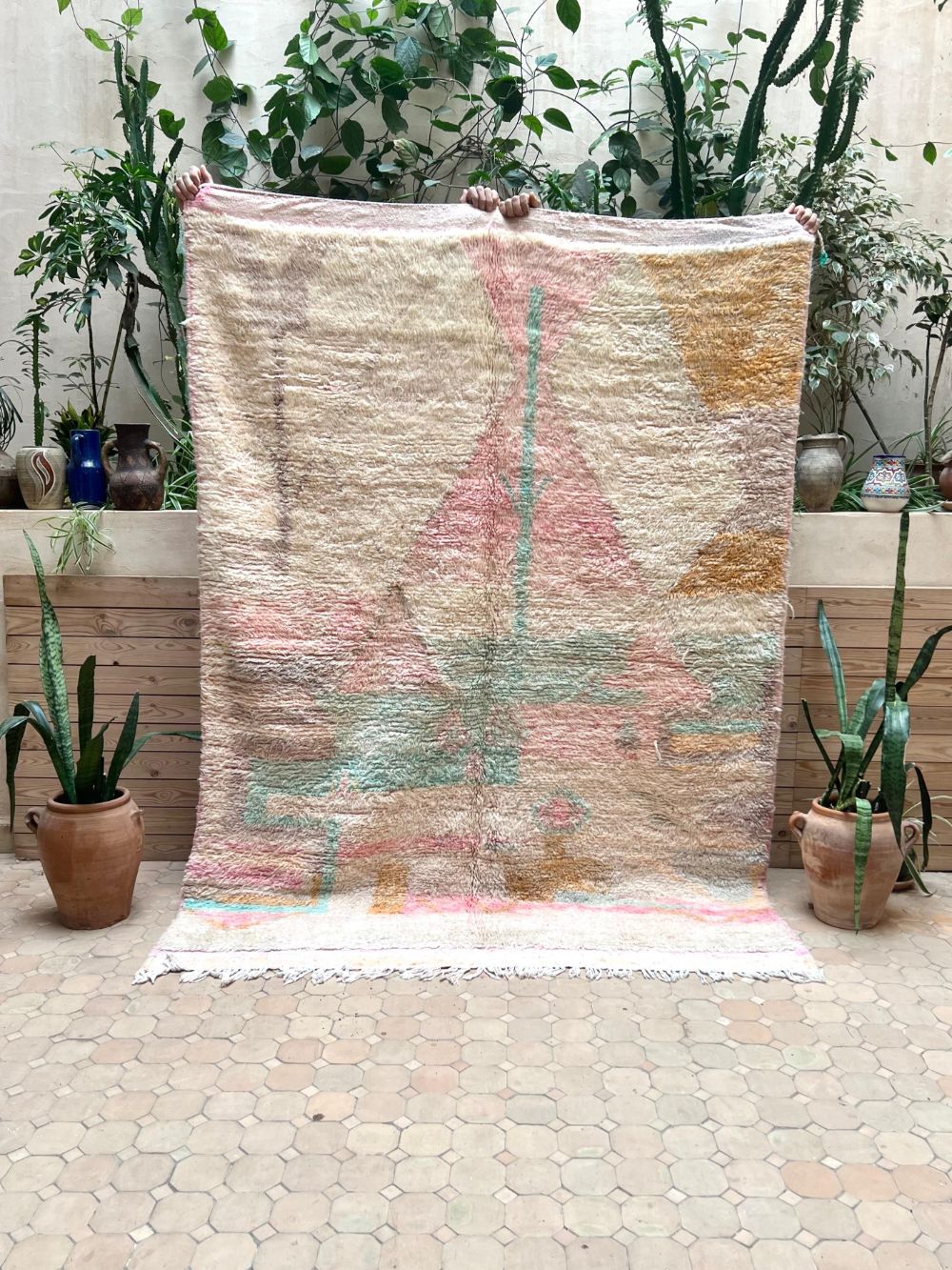 Moroccan Azilal Rug 230x165cm