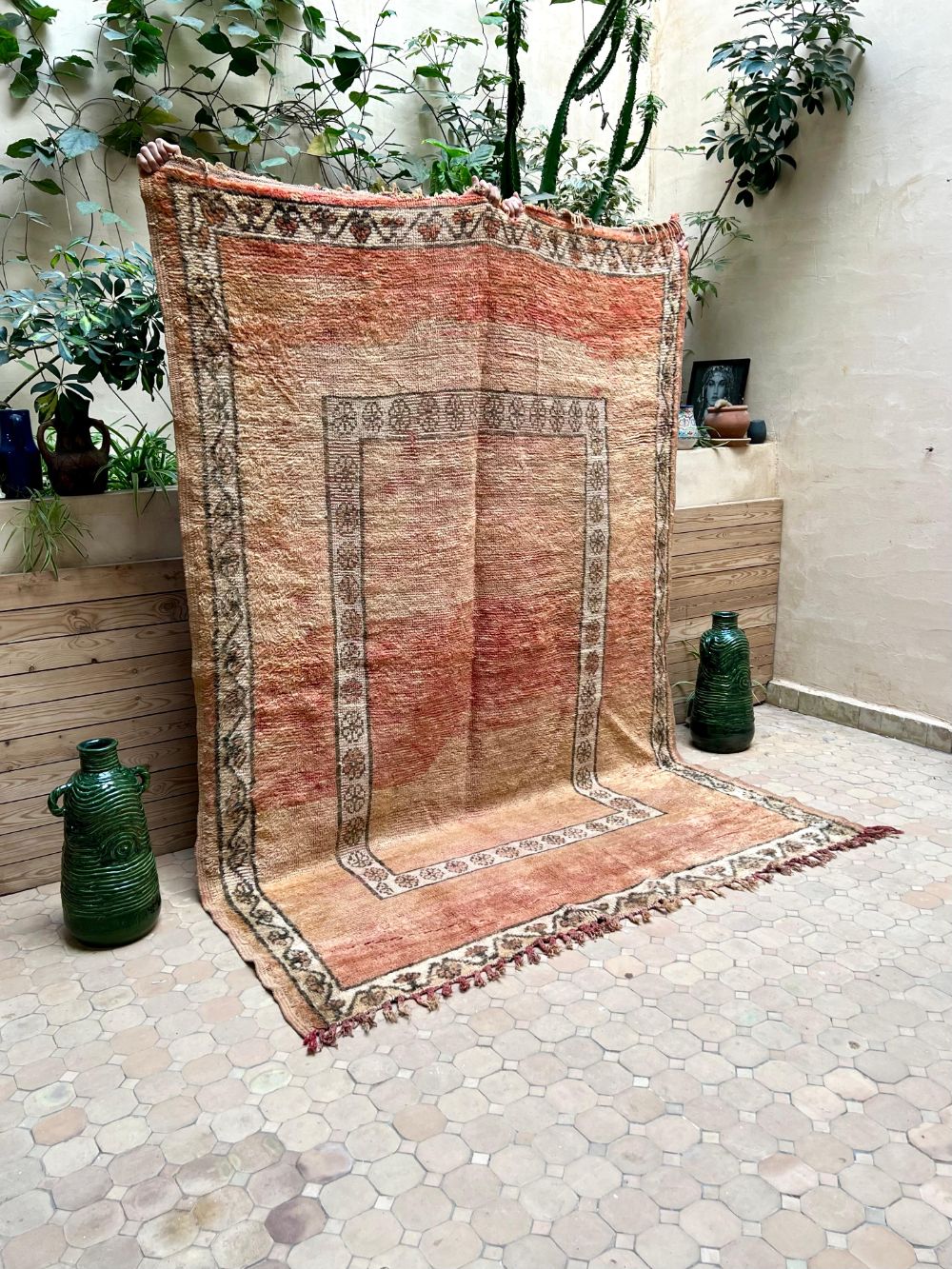 Moroccan Vintage Boujaad Rug 265x195cm