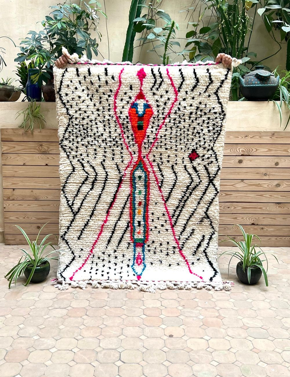 Marokkolainen Candy matto 145x100cm