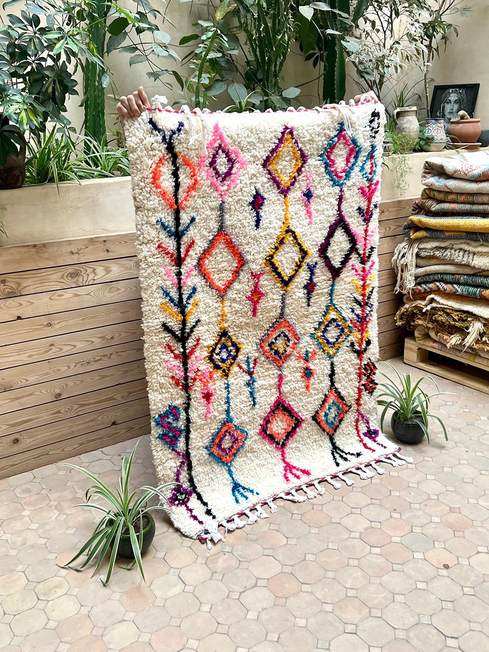Marokkolainen Ourika matto 150x105cm