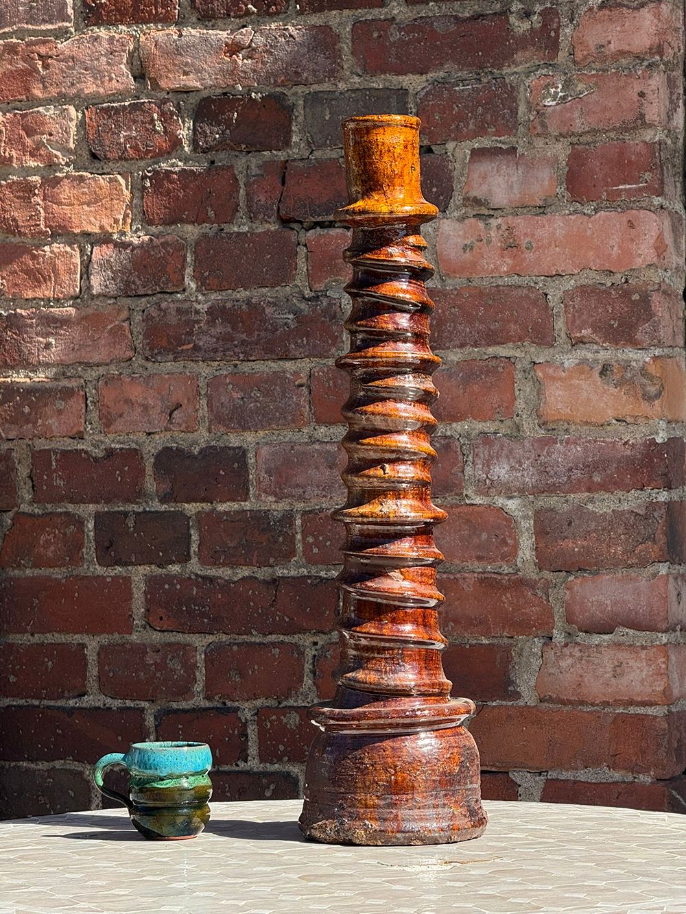 Tamegroute Ceramic Candle Holder