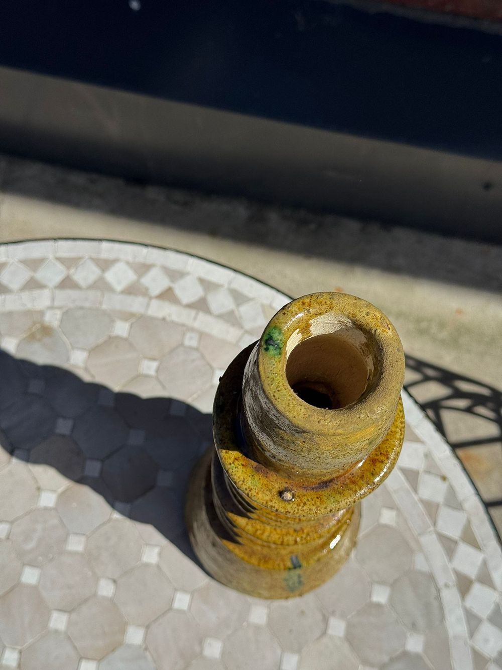 Tamegroute Ceramic Candle Holder