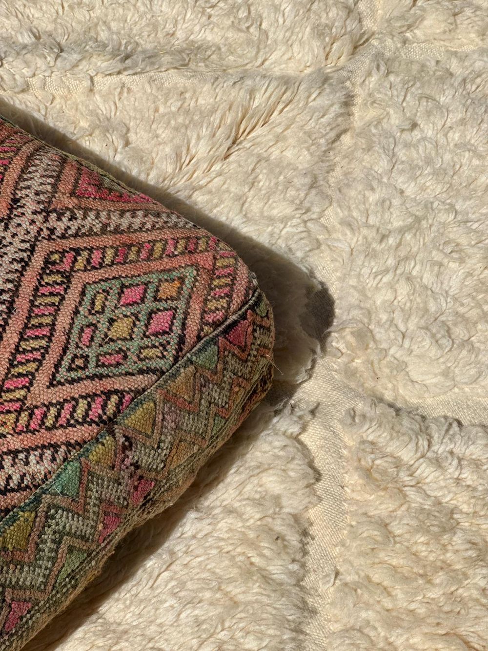 Moroccan Hanbel Pouf