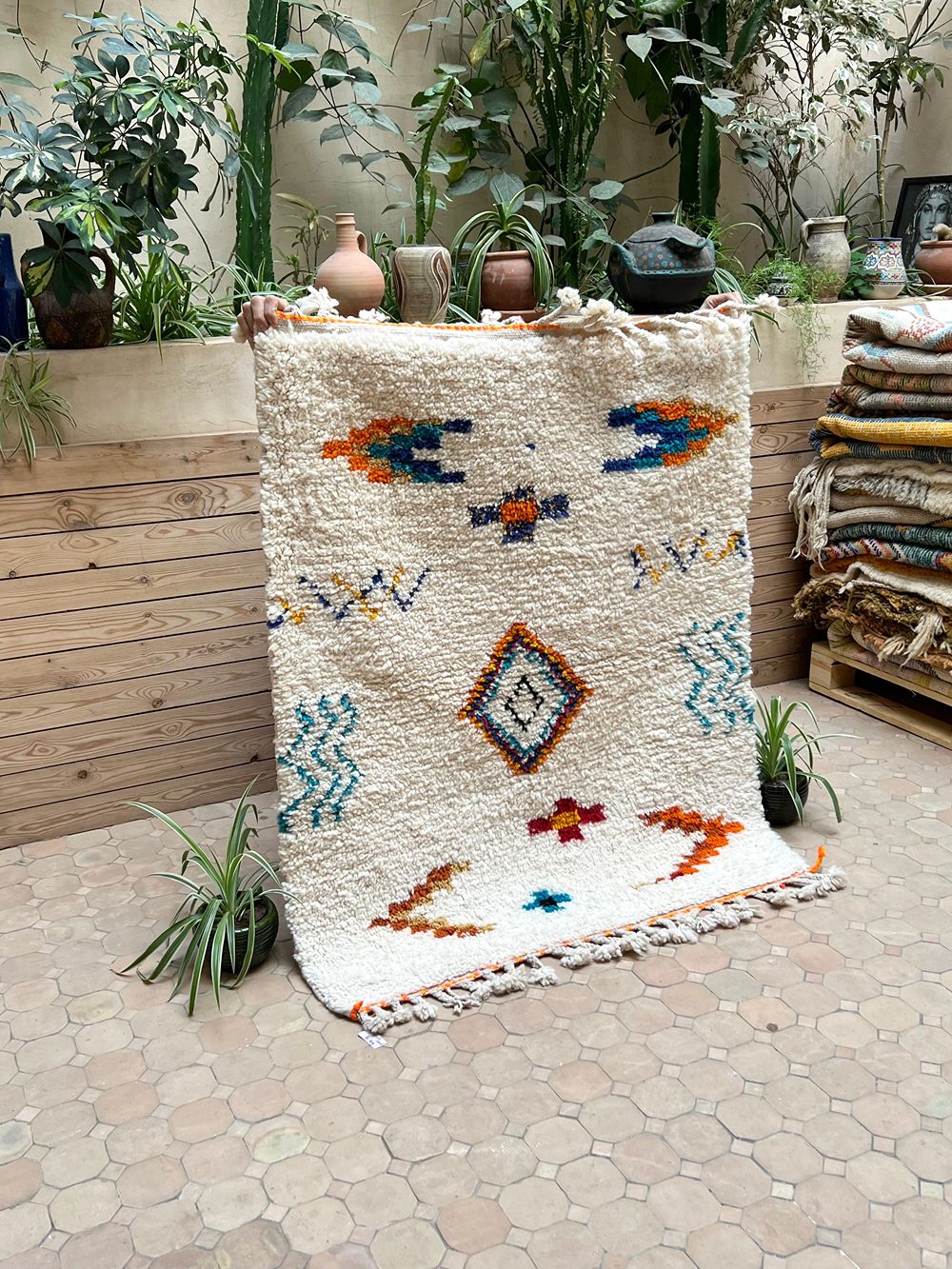 Marokkolainen Ourika matto 140x110cm