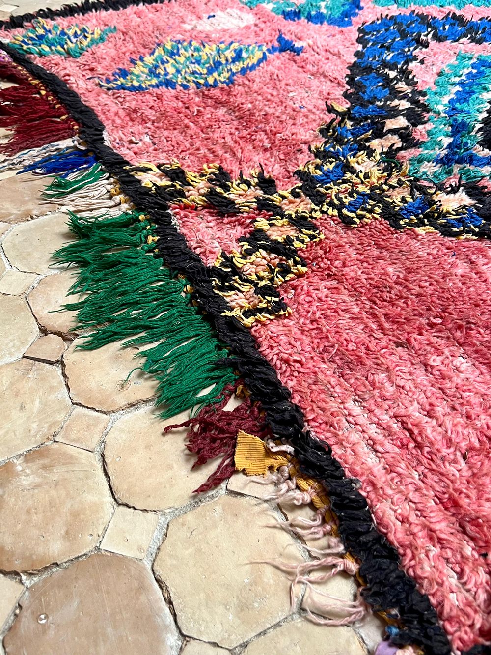 Moroccan Vintage Azilal Rug 190x145cm