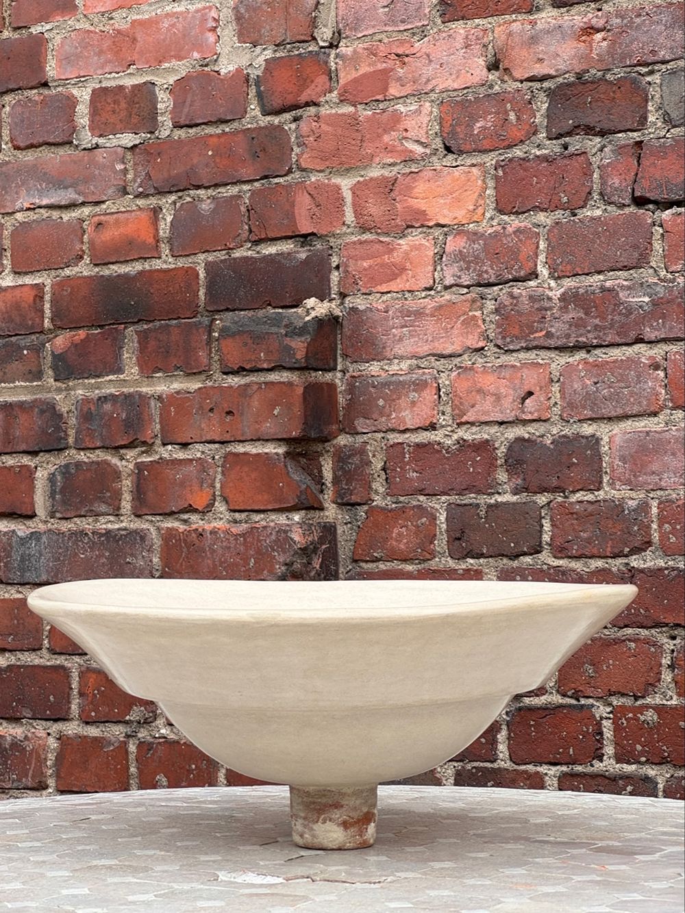 Tadelakt sink Natural clay