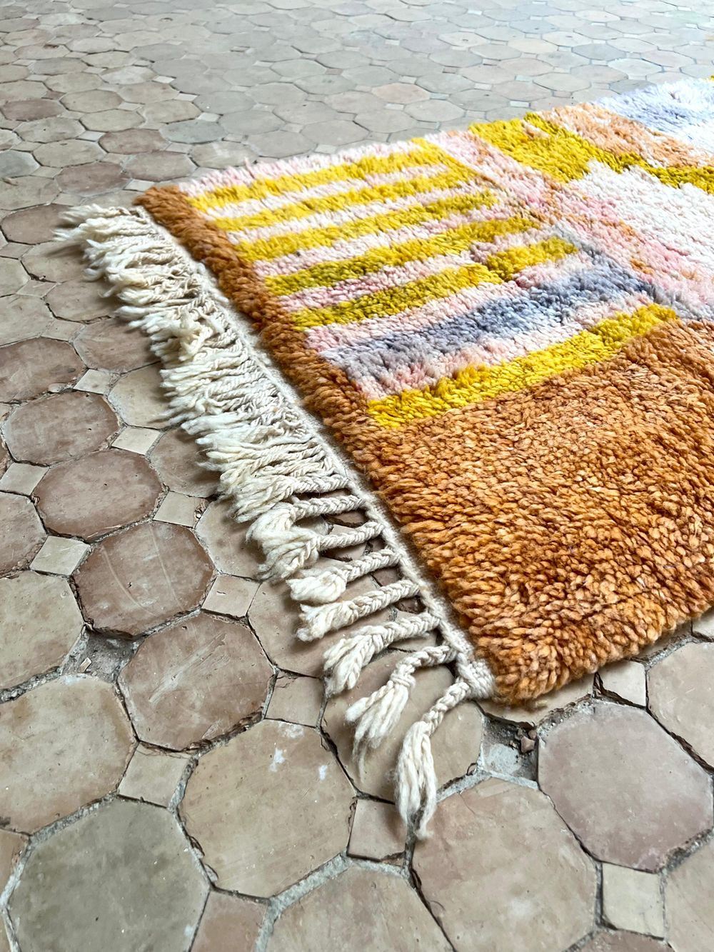 Moroccan Saghira Runner Rug 490x80cm