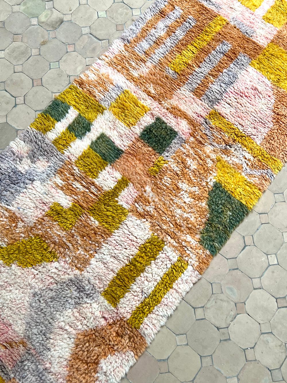 Moroccan Saghira Runner Rug 490x80cm