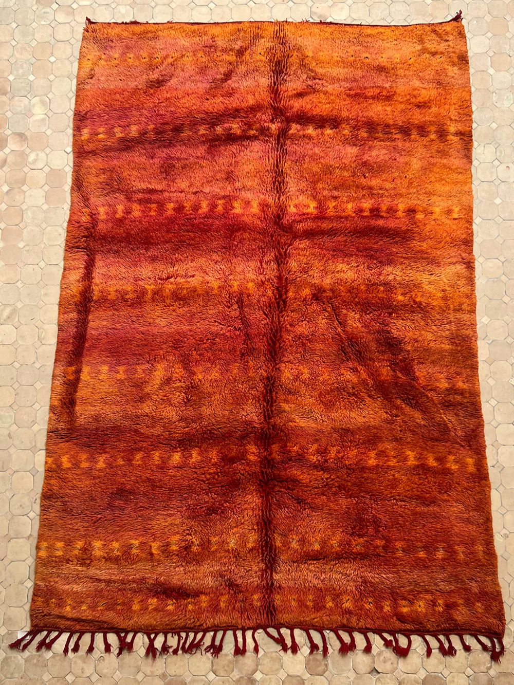 Moroccan Vintage Beni M'Guild Rug 295x210cm