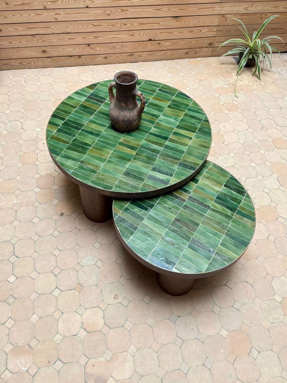 Mosaiikkipöytä, Green Mint