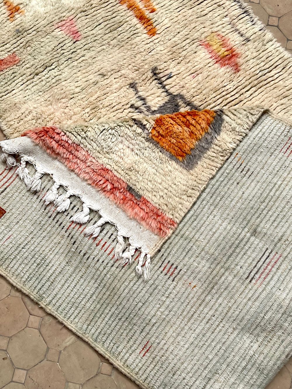 Marokkolainen käytävämatto Boujaad 305x85cm