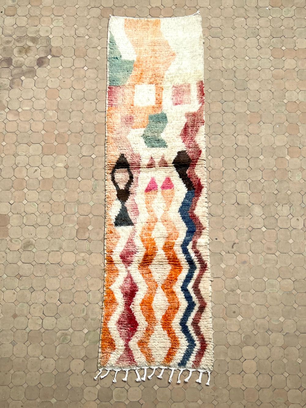 Moroccan Boujaad Runner 290x75cm