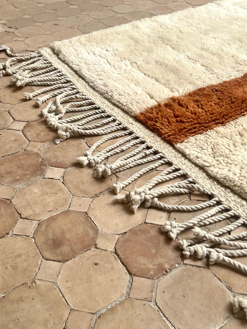 Moroccan Mrirt Runner Rug 250x115cm