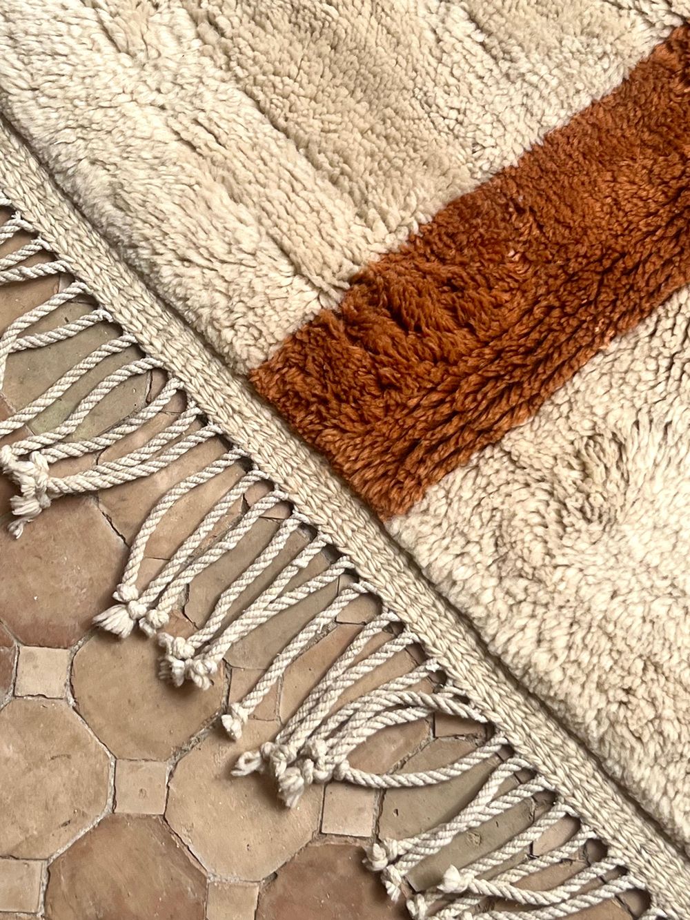 Moroccan Mrirt Runner Rug 250x115cm