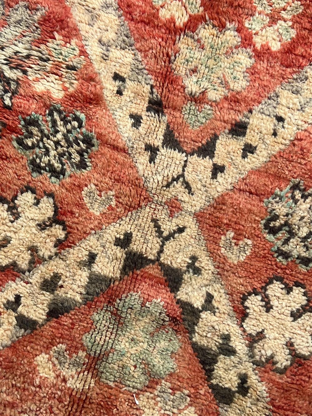 Marokkolainen vintage Boujaad matto 350x200cm