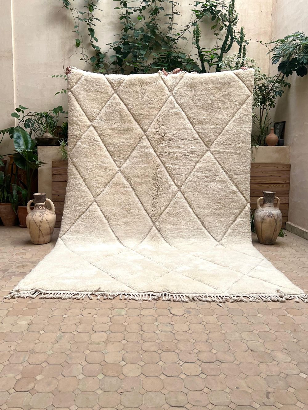 Marokkolainen Mrirt Jääkarhu matto 320x215cm
