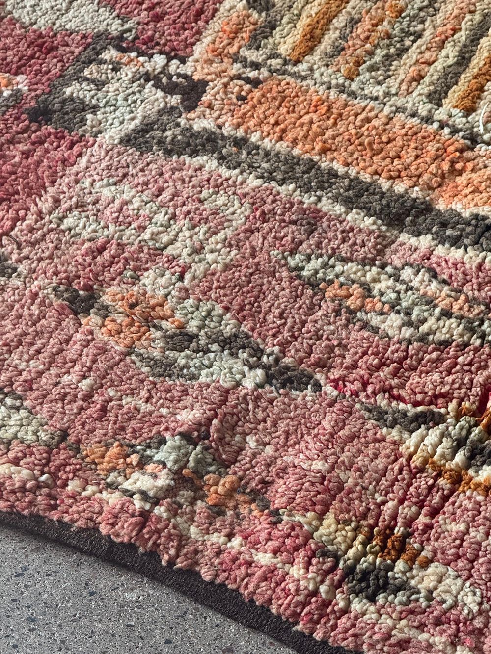 Marokkolainen vintage Boujaad matto 250x160cm