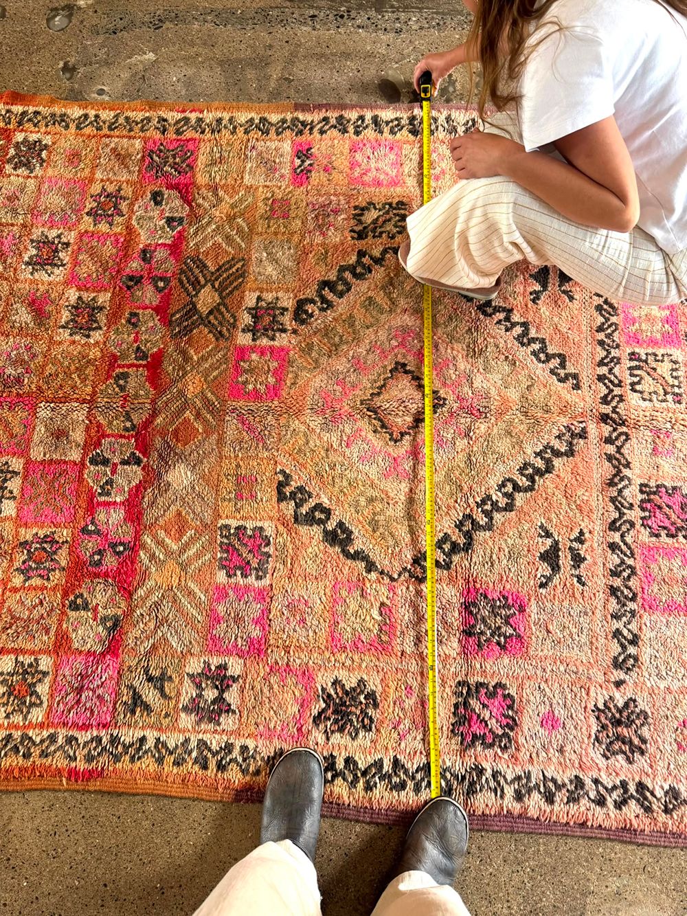 Moroccan Vintage Boujaad Rug 265x175cm