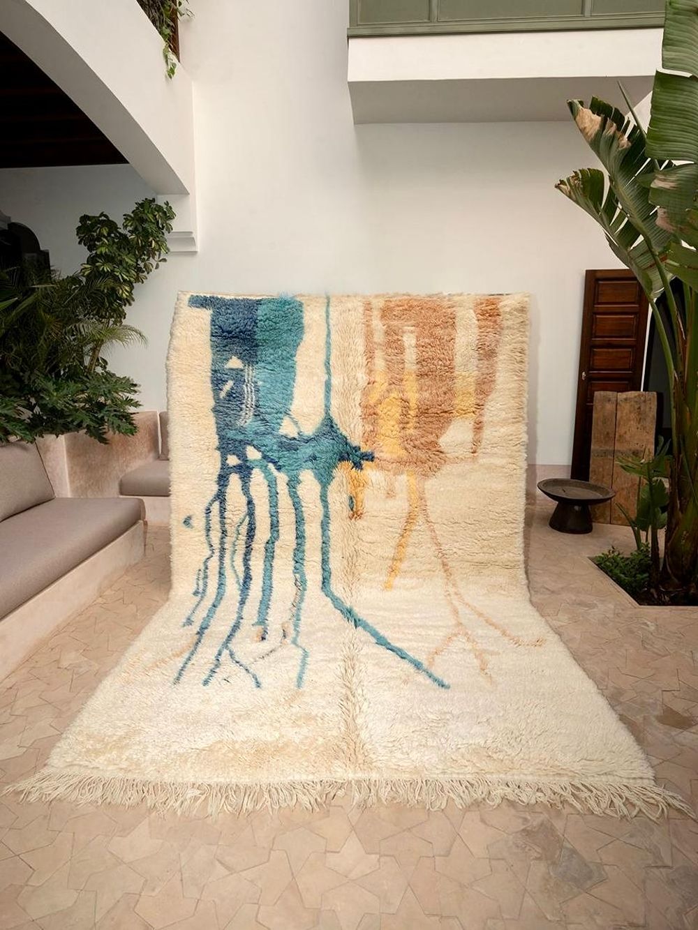 Moroccan Mrirt Rug 305x205cm