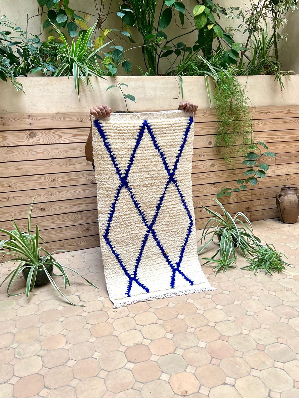 Moroccan Azilal Rug 100x50cm