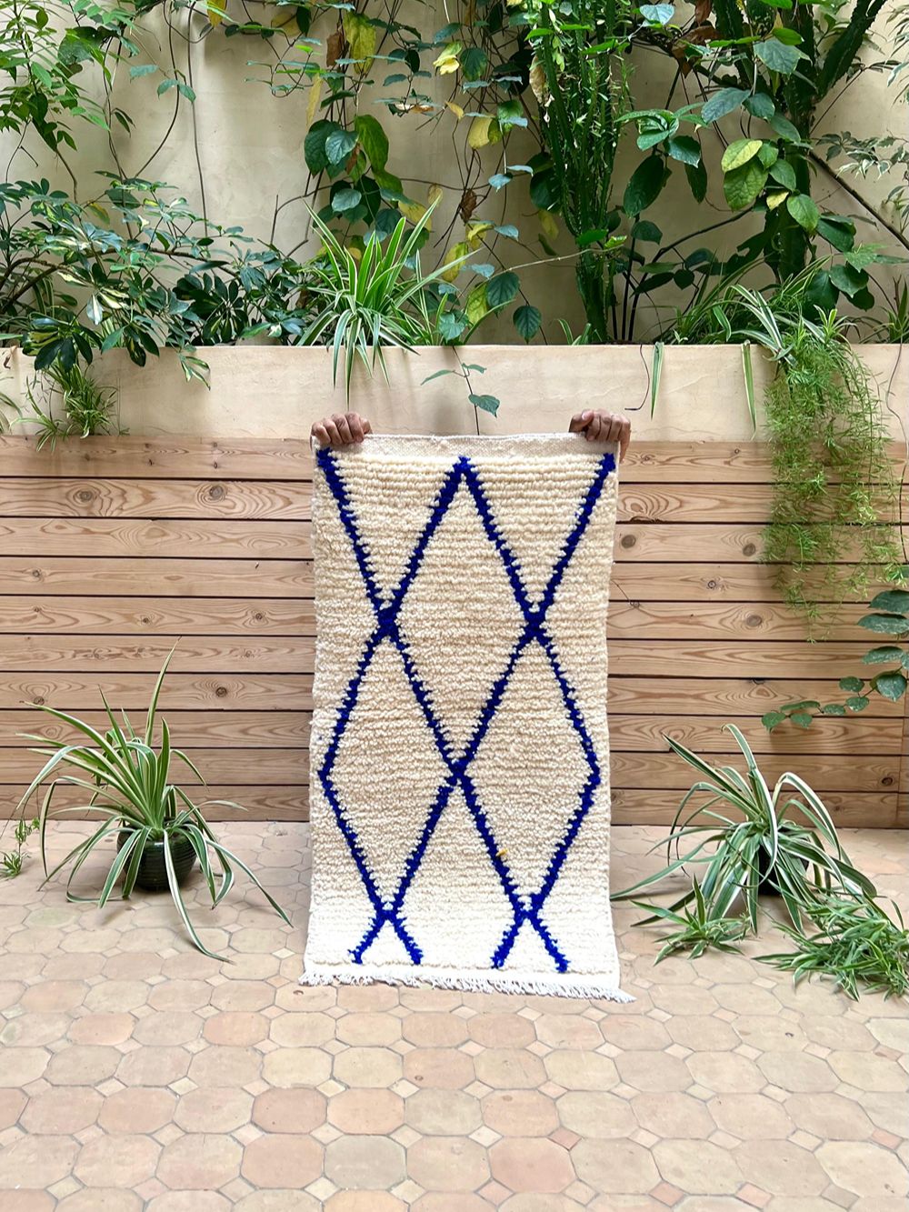 Moroccan Azilal Rug 100x50cm