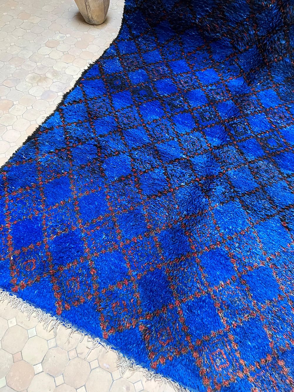 Marokkolainen vintage Beni M'Guild matto 370x200cm