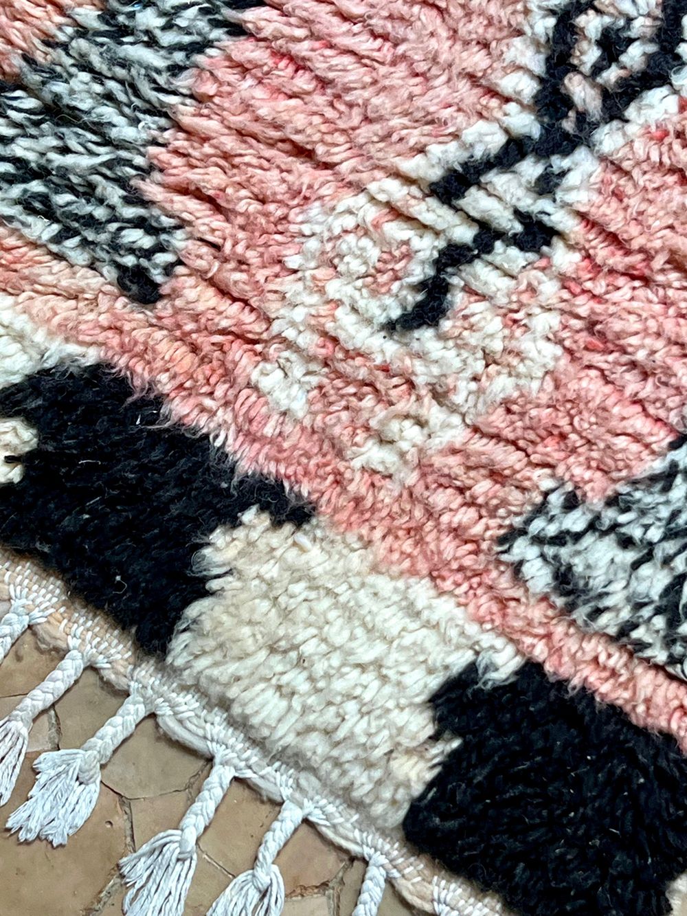 Marokkolainen käytävämatto Boujaad 215x65cm