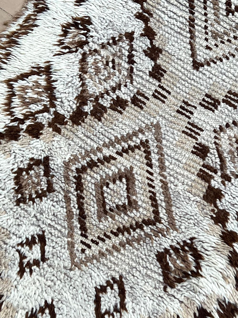 Marokkolainen vintage Azilal-matto 190x80cm